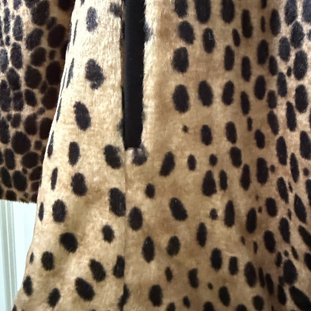 Zara Leopard Print Hooded Jacket - Picture 4 of 9
